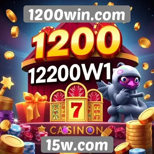 Foco em jogos de cassino no 1200win.com